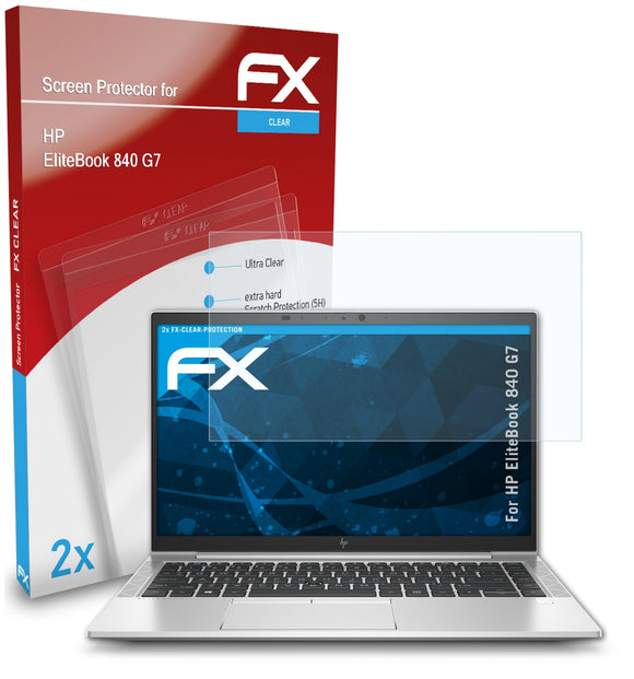 atFoliX FX-Clear Schutzfolie für HP EliteBook 840 G7