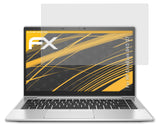 Panzerfolie atFoliX kompatibel mit HP EliteBook 845 G7, entspiegelnde und stoßdämpfende FX (2X)