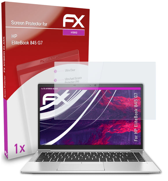 atFoliX FX-Hybrid-Glass Panzerglasfolie für HP EliteBook 845 G7