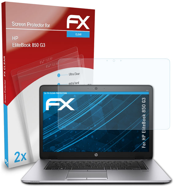 atFoliX FX-Clear Schutzfolie für HP EliteBook 850 G3