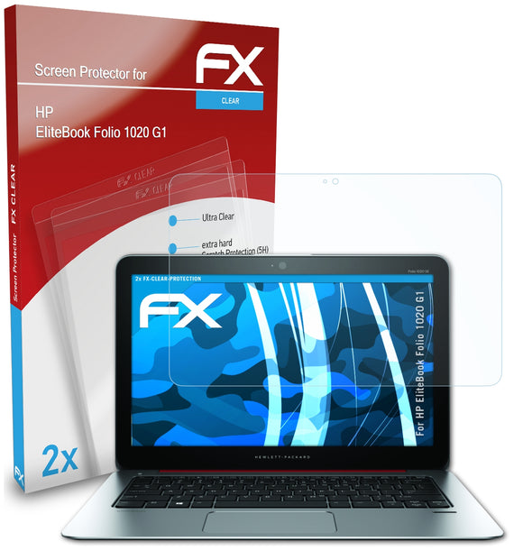 atFoliX FX-Clear Schutzfolie für HP EliteBook Folio 1020 G1