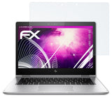 Glasfolie atFoliX kompatibel mit HP EliteBook x360 1030 G2, 9H Hybrid-Glass FX