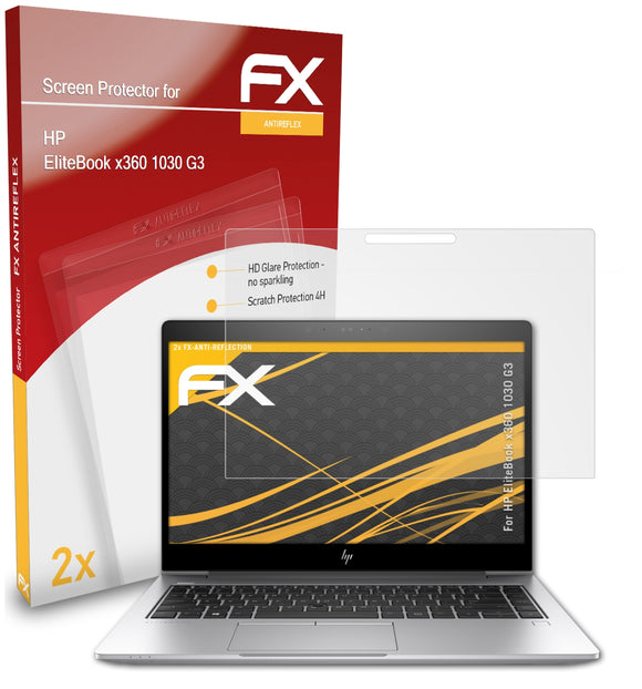 atFoliX FX-Antireflex Displayschutzfolie für HP EliteBook x360 1030 G3