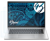 Schutzfolie Bruni kompatibel mit HP EliteBook x360 1040 G10, glasklare (2X)