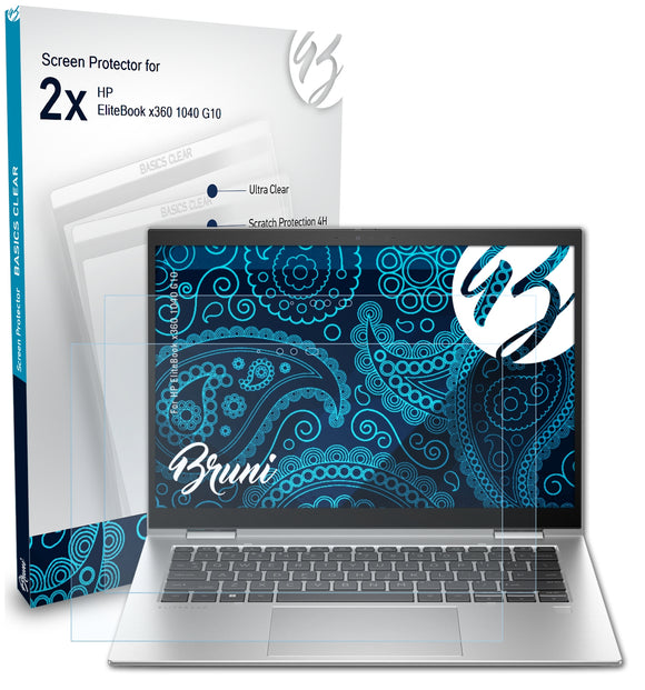 Bruni Basics-Clear Displayschutzfolie für HP EliteBook x360 1040 G10