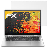 Panzerfolie atFoliX kompatibel mit HP EliteBook x360 1040 G10, entspiegelnde und stoßdämpfende FX (2X)