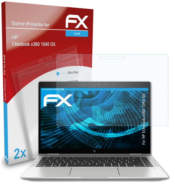 atFoliX FX-Clear Schutzfolie für HP Elitebook x360 1040 G5