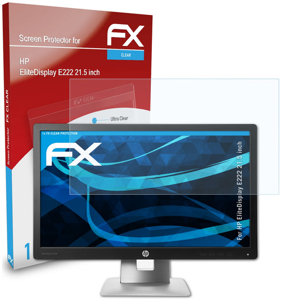 atFoliX FX-Clear Schutzfolie für HP EliteDisplay E222 (21.5 inch)