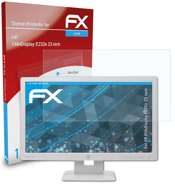 atFoliX FX-Clear Schutzfolie für HP EliteDisplay E232e (23 inch)