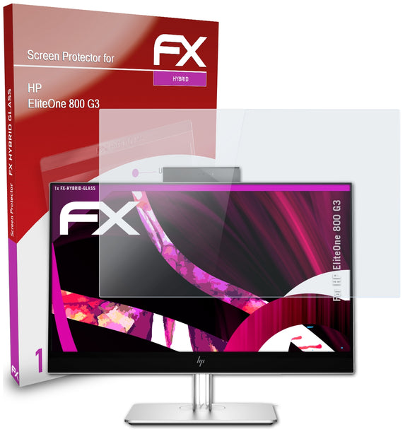 atFoliX FX-Hybrid-Glass Panzerglasfolie für HP EliteOne 800 G3