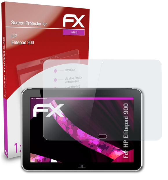 atFoliX FX-Hybrid-Glass Panzerglasfolie für HP Elitepad 900