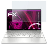 Glasfolie atFoliX kompatibel mit HP Envy 13-ba0010na, 9H Hybrid-Glass FX