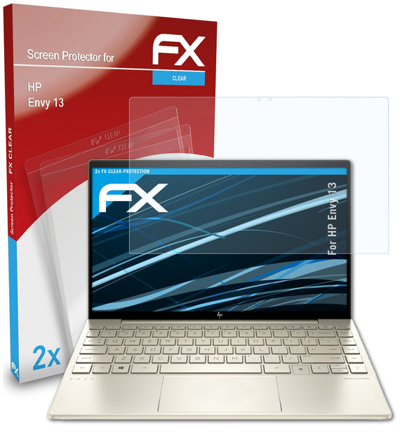 atFoliX FX-Clear Schutzfolie für HP Envy 13