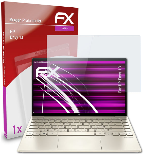 atFoliX FX-Hybrid-Glass Panzerglasfolie für HP Envy 13