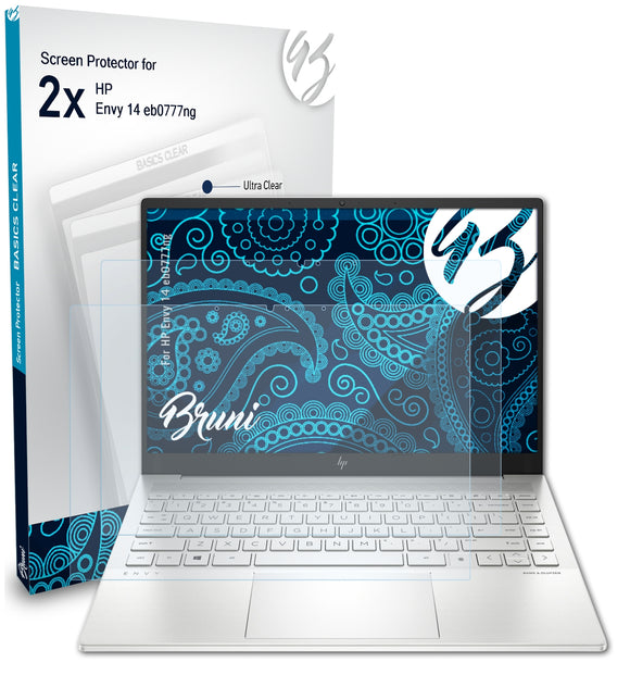 Bruni Basics-Clear Displayschutzfolie für HP Envy 14 (eb0777ng)