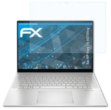 Schutzfolie atFoliX kompatibel mit HP Envy 16-h0795ng, ultraklare FX (2X)