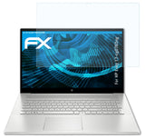 Schutzfolie atFoliX kompatibel mit HP Envy 17-cg0765ng, ultraklare FX (2X)