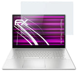 Glasfolie atFoliX kompatibel mit HP Envy 17-cr0755ng, 9H Hybrid-Glass FX