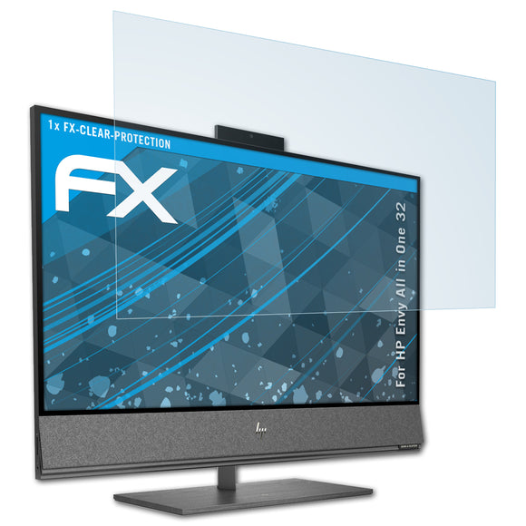 atFoliX FX-Clear Schutzfolie für HP Envy All in One 32