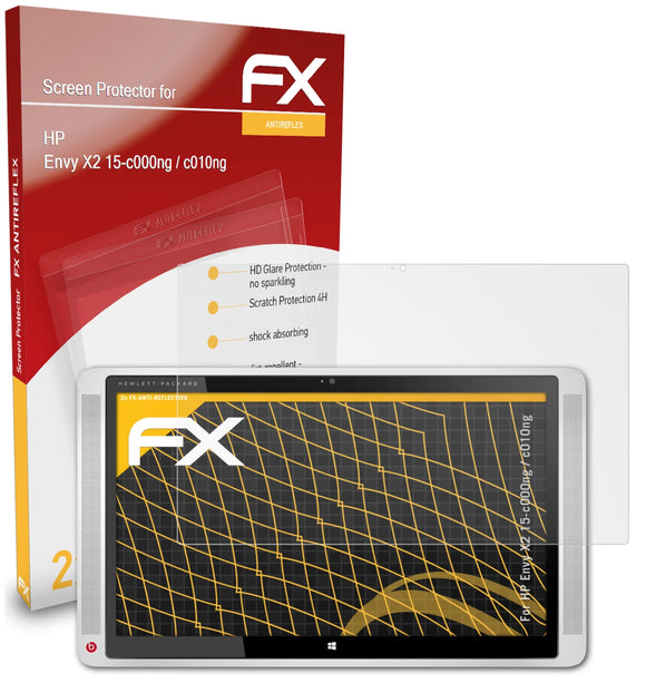 atFoliX FX-Antireflex Displayschutzfolie für HP Envy X2 15-c000ng / c010ng