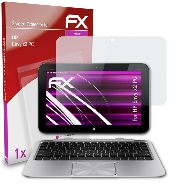 atFoliX FX-Hybrid-Glass Panzerglasfolie für HP Envy x2 PC