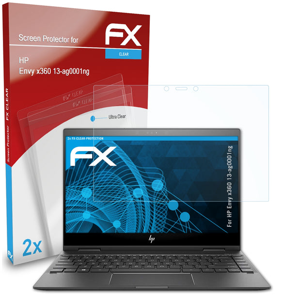 atFoliX FX-Clear Schutzfolie für HP Envy x360 13-ag0001ng