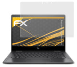 Panzerfolie atFoliX kompatibel mit HP Envy x360 13-ar0104ng, entspiegelnde und stoßdämpfende FX (2X)