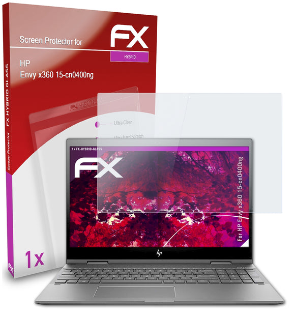 atFoliX FX-Hybrid-Glass Panzerglasfolie für HP Envy x360 15-cn0400ng