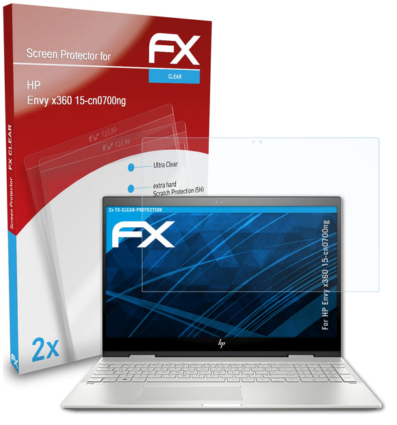 atFoliX FX-Clear Schutzfolie für HP Envy x360 15-cn0700ng