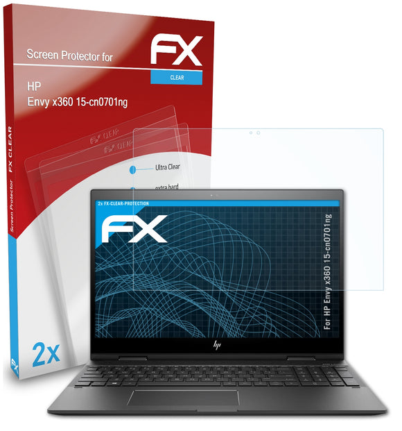 atFoliX FX-Clear Schutzfolie für HP Envy x360 15-cn0701ng