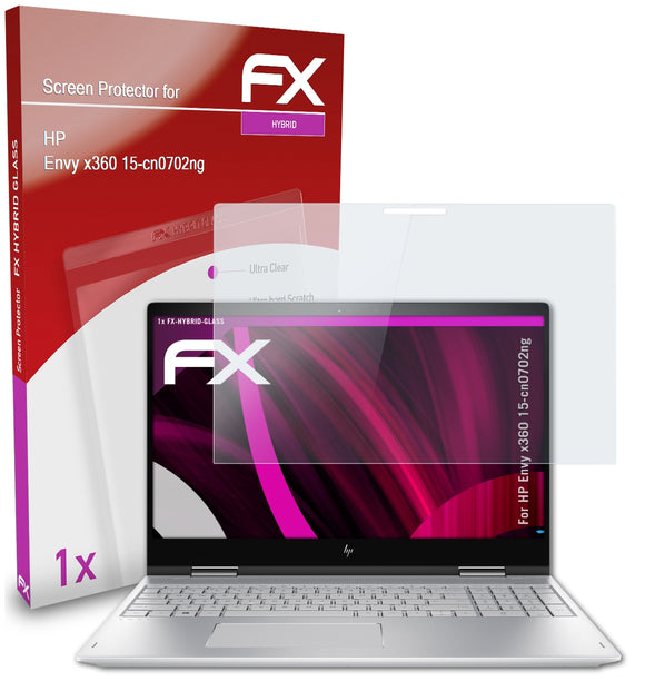 atFoliX FX-Hybrid-Glass Panzerglasfolie für HP Envy x360 15-cn0702ng