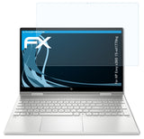 Schutzfolie atFoliX kompatibel mit HP Envy x360 15-ed1779ng, ultraklare FX (2X)