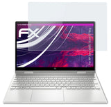 Glasfolie atFoliX kompatibel mit HP Envy x360 15-ed1779ng, 9H Hybrid-Glass FX