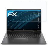 Schutzfolie atFoliX kompatibel mit HP Envy x360 15-ee0002na, ultraklare FX (2X)