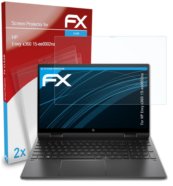 atFoliX FX-Clear Schutzfolie für HP Envy x360 15-ee0002na