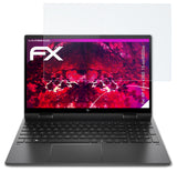 Glasfolie atFoliX kompatibel mit HP Envy x360 15-ee0002na, 9H Hybrid-Glass FX