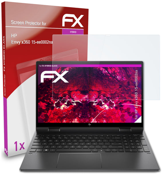 atFoliX FX-Hybrid-Glass Panzerglasfolie für HP Envy x360 15-ee0002na