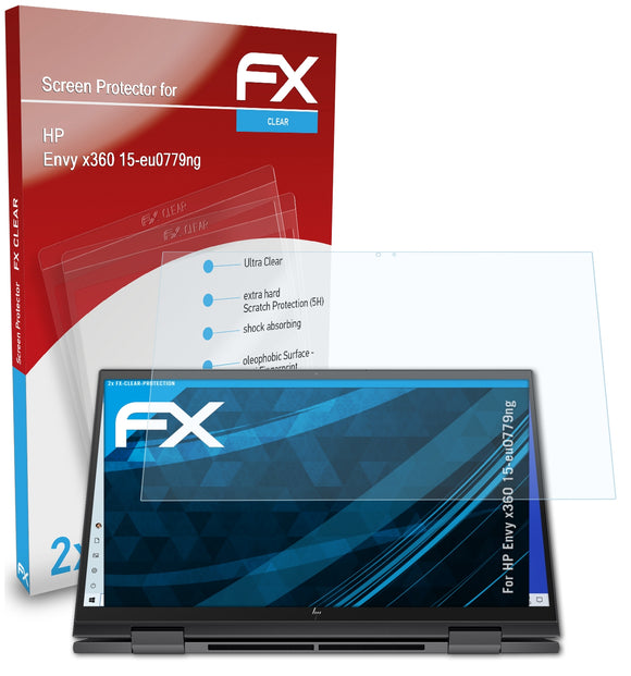 atFoliX FX-Clear Schutzfolie für HP Envy x360 15-eu0779ng