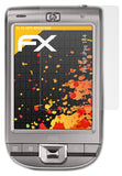 Panzerfolie atFoliX kompatibel mit HP iPaq 114, entspiegelnde und stoßdämpfende FX (3X)