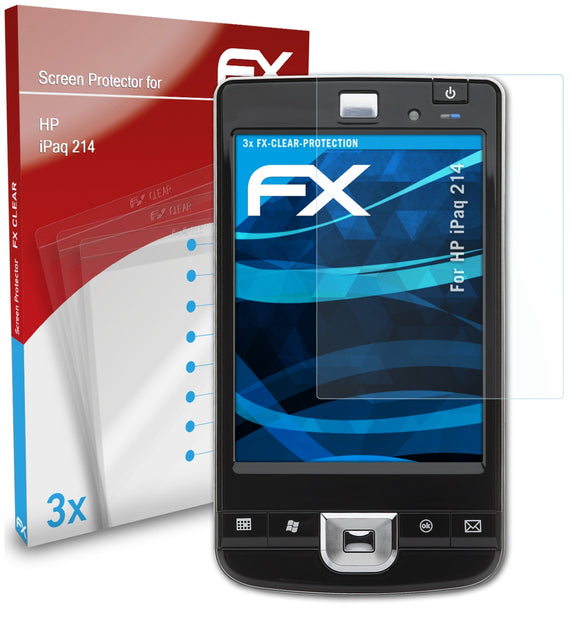 atFoliX FX-Clear Schutzfolie für HP iPaq 214