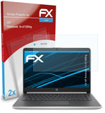 atFoliX FX-Clear Schutzfolie für HP Notebook 14-cf1300ng