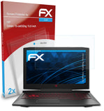 atFoliX FX-Clear Schutzfolie für HP Omen 15-ce032ng (15,6 inch)