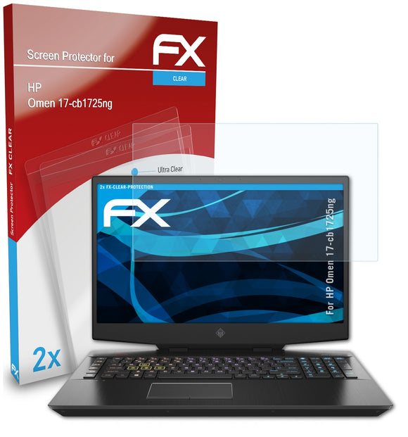 atFoliX FX-Clear Schutzfolie für HP Omen 17-cb1725ng