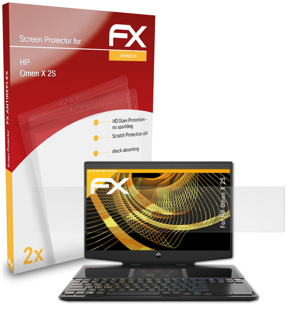 atFoliX FX-Antireflex Displayschutzfolie für HP Omen X 2S