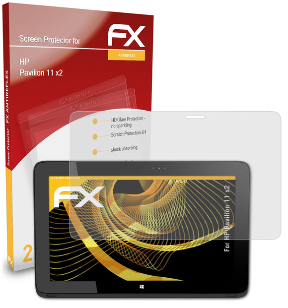 atFoliX FX-Antireflex Displayschutzfolie für HP Pavilion 11 x2