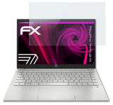 Glasfolie atFoliX kompatibel mit HP Pavilion 14-ec0735ng, 9H Hybrid-Glass FX