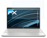 Schutzfolie atFoliX kompatibel mit HP Pavilion 15-cs0301ng, ultraklare FX (2X)