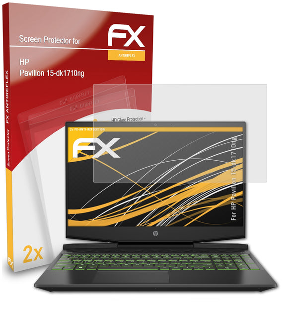 atFoliX FX-Antireflex Displayschutzfolie für HP Pavilion 15-dk1710ng