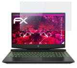 Glasfolie atFoliX kompatibel mit HP Pavilion 15-dk1710ng, 9H Hybrid-Glass FX