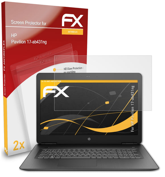 atFoliX FX-Antireflex Displayschutzfolie für HP Pavilion 17-ab431ng